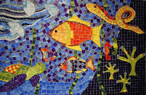 Underwater Magic Mosaic Art: Preserving the Ocean's Beauty